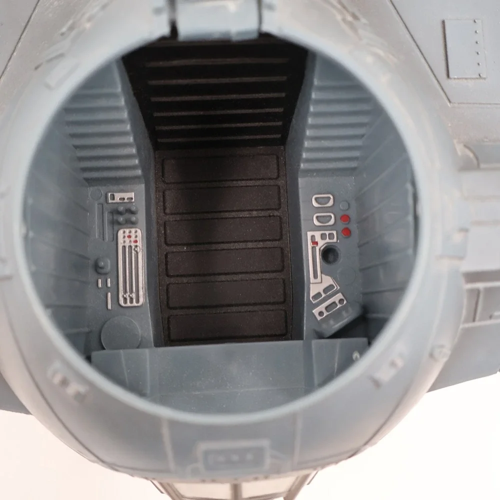Hasbro Star Wars TIE Fighter Vehicle 2003 Incomplete Gray Imperial Starship Toy